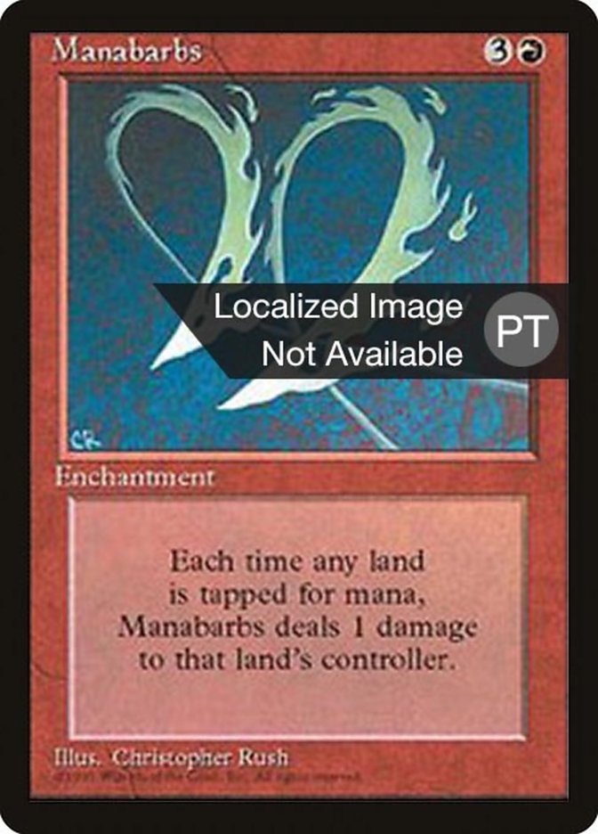 Manabarbs [Fourth Edition (Foreign Black Border)] | Galaxy Games LLC