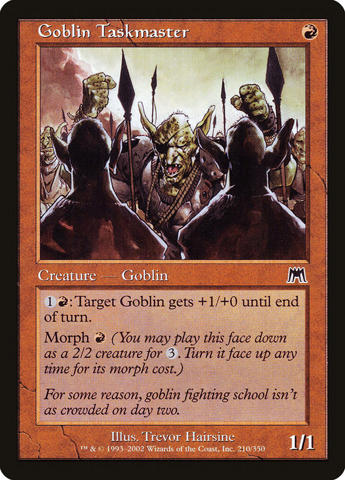 Goblin Taskmaster [Onslaught] | Galaxy Games LLC