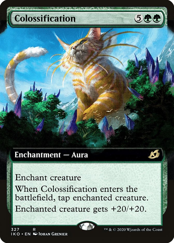 Colossification (Extended Art) [Ikoria: Lair of Behemoths] | Galaxy Games LLC