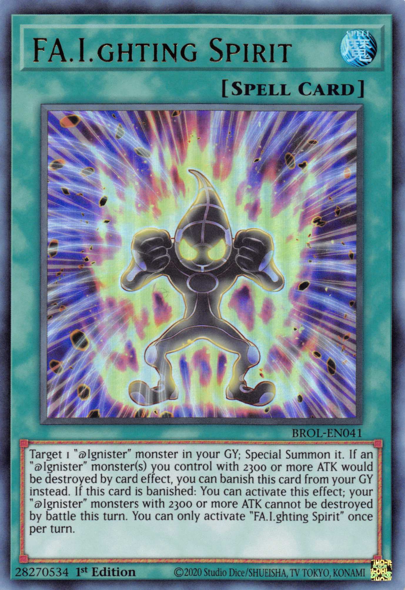 FA.I.ghting Spirit [BROL-EN041] Ultra Rare | Galaxy Games LLC