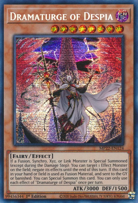 Dramaturge of Despia [MP22-EN124] Prismatic Secret Rare | Galaxy Games LLC