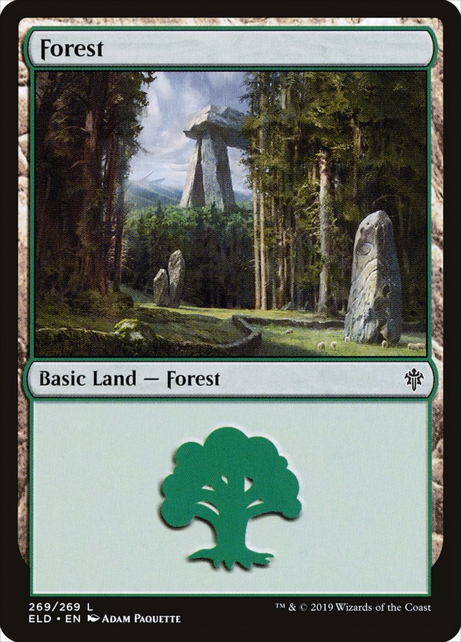 Forest (269) [Throne of Eldraine] | Galaxy Games LLC