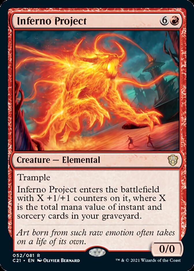 Inferno Project [Commander 2021] | Galaxy Games LLC