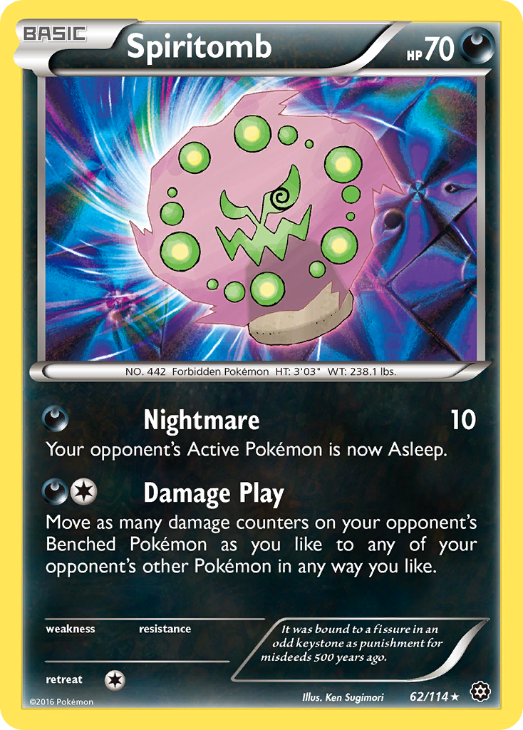 Spiritomb (62/114) [XY: Steam Siege] | Galaxy Games LLC