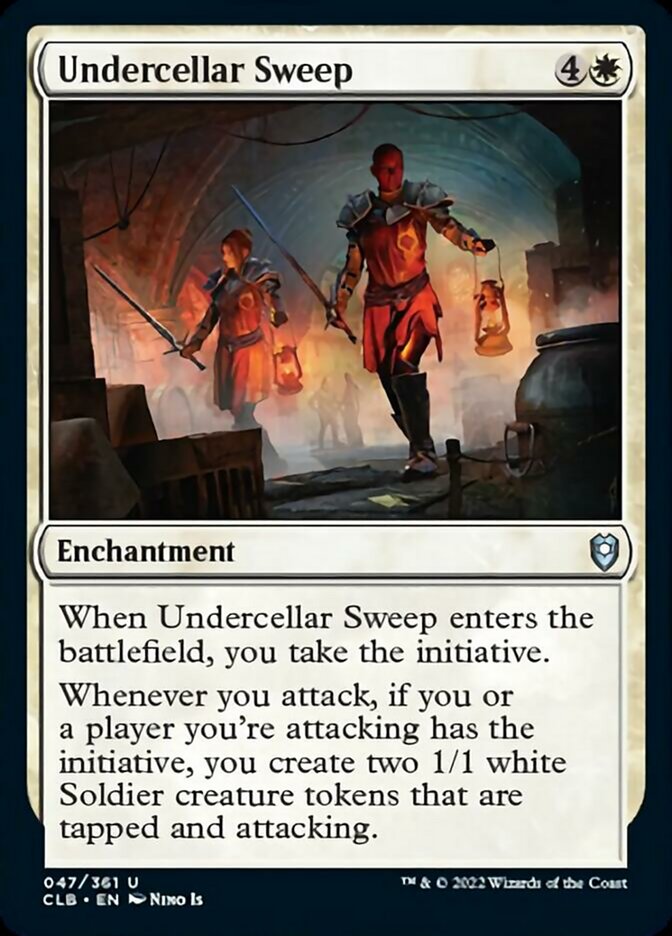 Undercellar Sweep [Commander Legends: Battle for Baldur's Gate] | Galaxy Games LLC