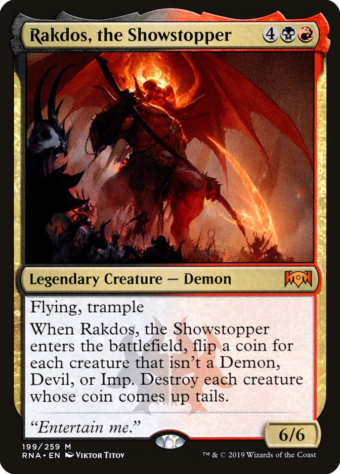 Rakdos, the Showstopper [Ravnica Allegiance] | Galaxy Games LLC