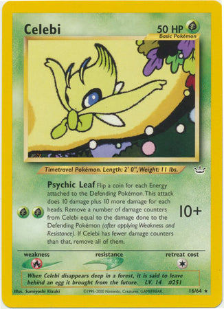 Celebi (16/64) [Neo Revelation Unlimited] | Galaxy Games LLC