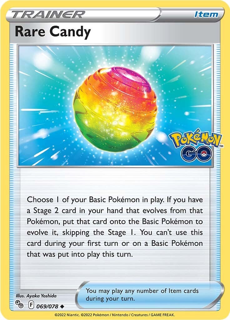 Rare Candy (069/078) [Pokémon GO] | Galaxy Games LLC