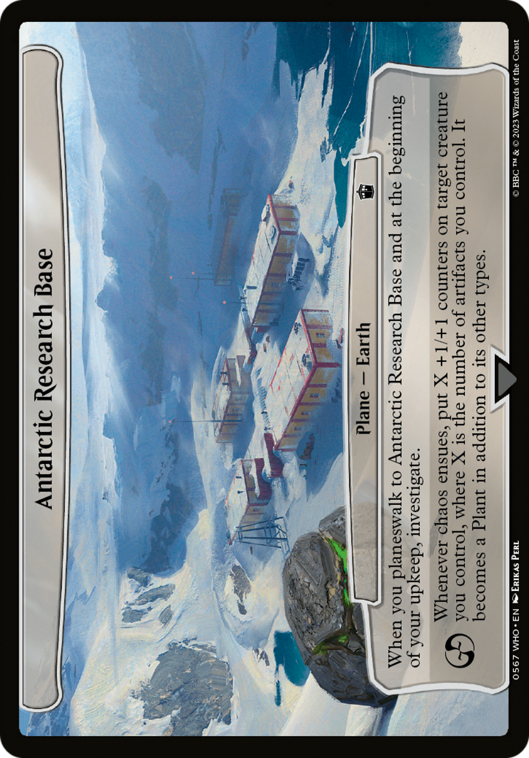 Antarctic Research Base [Planechase] | Galaxy Games LLC