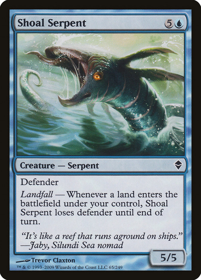 Shoal Serpent [Zendikar] | Galaxy Games LLC