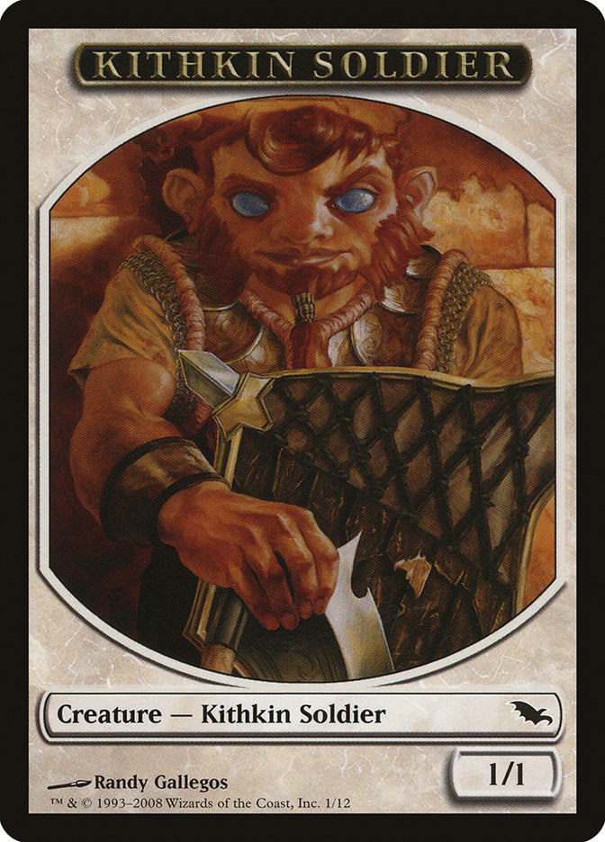 Kithkin Soldier Token [Shadowmoor Tokens] | Galaxy Games LLC