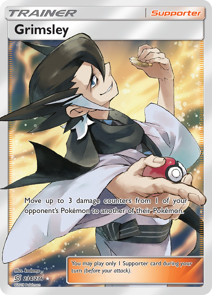 Grimsley (234/236) [Sun & Moon: Unified Minds] | Galaxy Games LLC