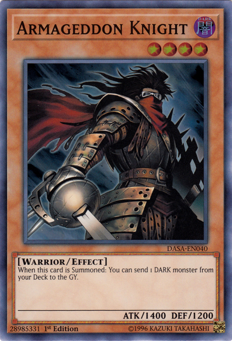 Armageddon Knight [DASA-EN040] Super Rare | Galaxy Games LLC