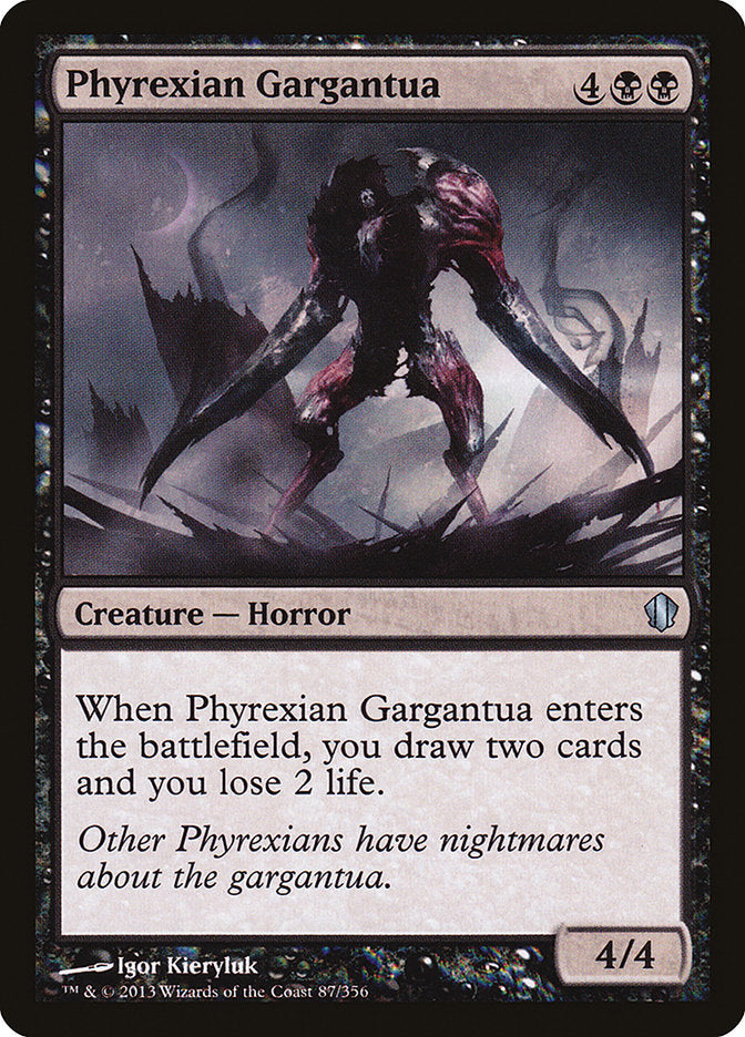 Phyrexian Gargantua [Commander 2013] | Galaxy Games LLC