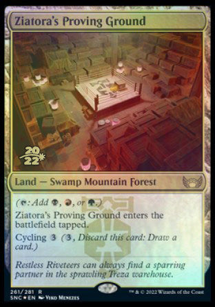 Ziatora's Proving Ground [Streets of New Capenna Prerelease Promos] | Galaxy Games LLC