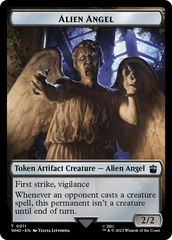 Alien Angel // Dinosaur Double-Sided Token [Doctor Who Tokens] | Galaxy Games LLC