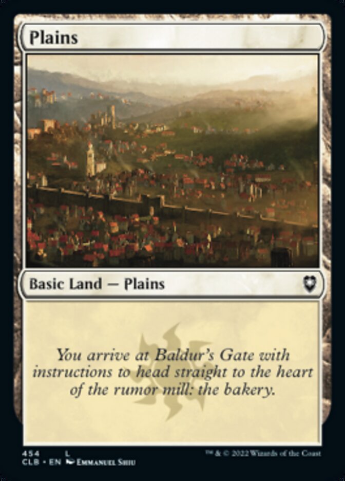 Plains (454) [Commander Legends: Battle for Baldur's Gate] | Galaxy Games LLC