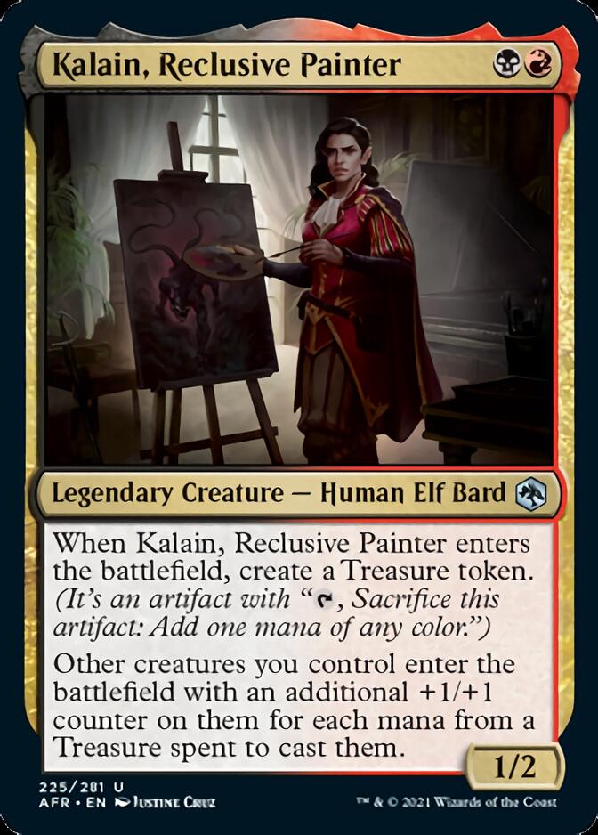 Kalain, Reclusive Painter [Dungeons & Dragons: Adventures in the Forgotten Realms] | Galaxy Games LLC