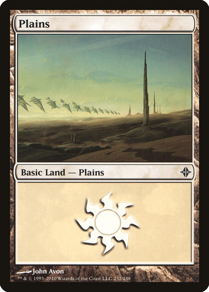 Plains (232) [Rise of the Eldrazi] | Galaxy Games LLC