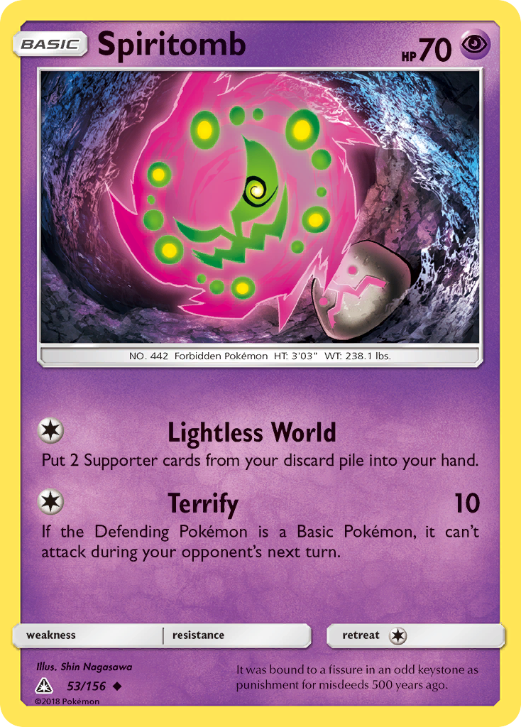 Spiritomb (53/156) [Sun & Moon: Ultra Prism] | Galaxy Games LLC