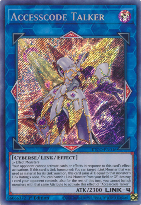 Accesscode Talker [ETCO-EN046] Secret Rare | Galaxy Games LLC