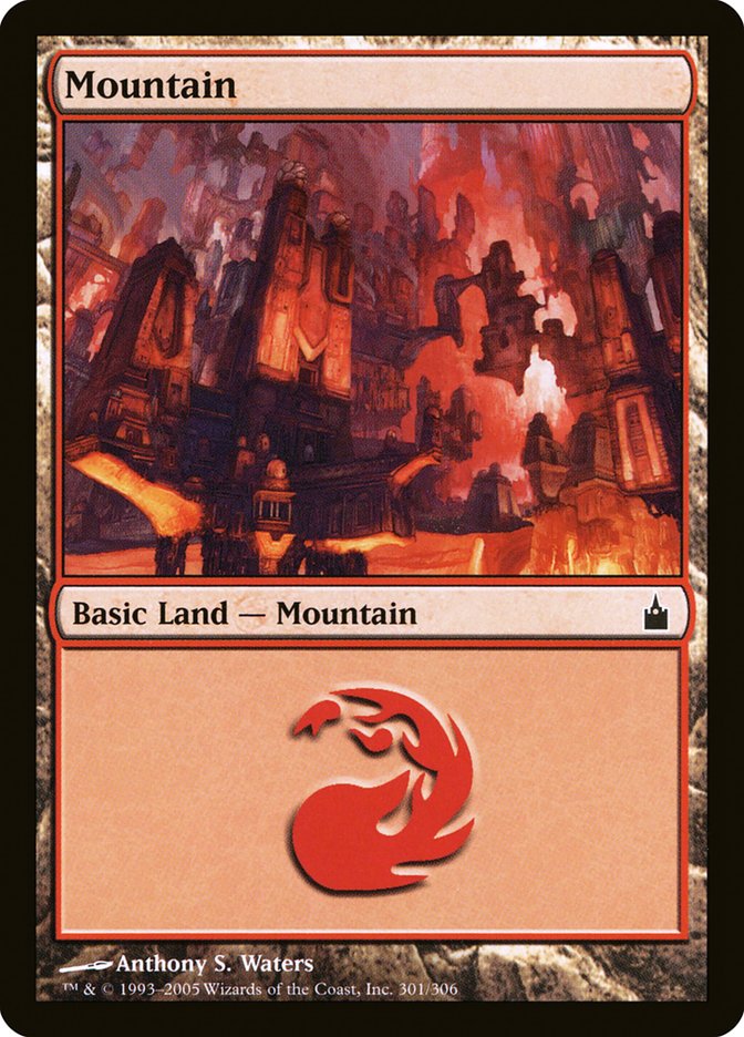 Mountain (301) [Ravnica: City of Guilds] | Galaxy Games LLC