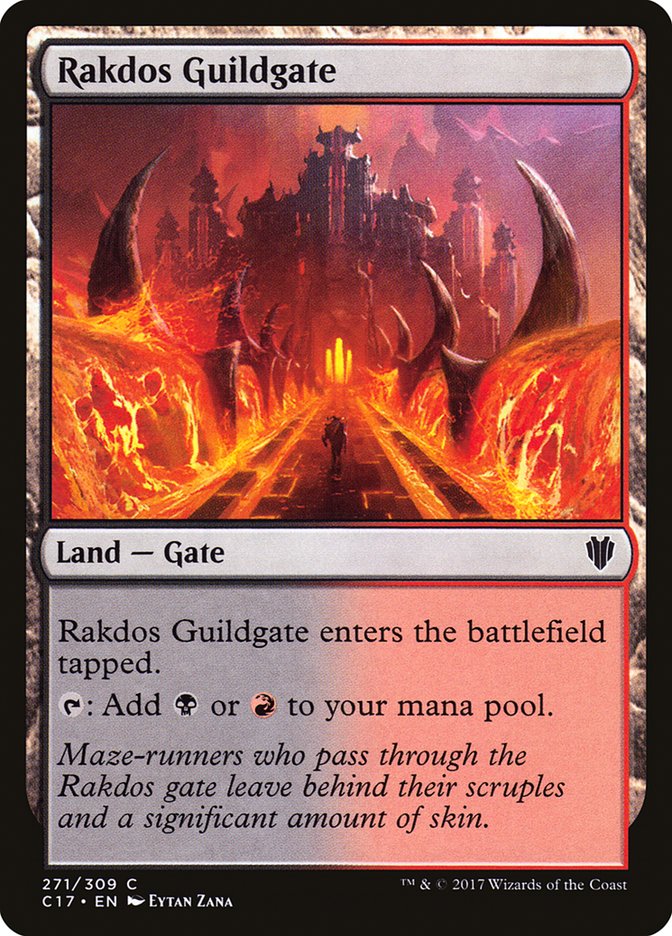 Rakdos Guildgate [Commander 2017] | Galaxy Games LLC