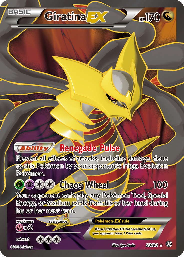 Giratina EX (93/98) [XY: Ancient Origins] | Galaxy Games LLC