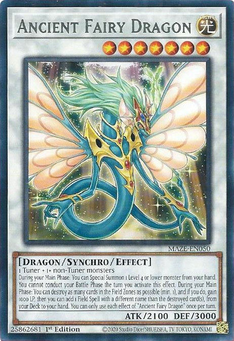 Ancient Fairy Dragon [MAZE-EN050] Rare | Galaxy Games LLC