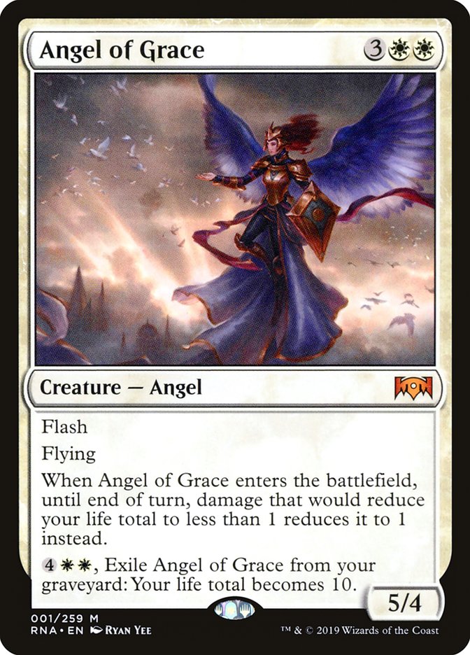 Angel of Grace [Ravnica Allegiance] | Galaxy Games LLC