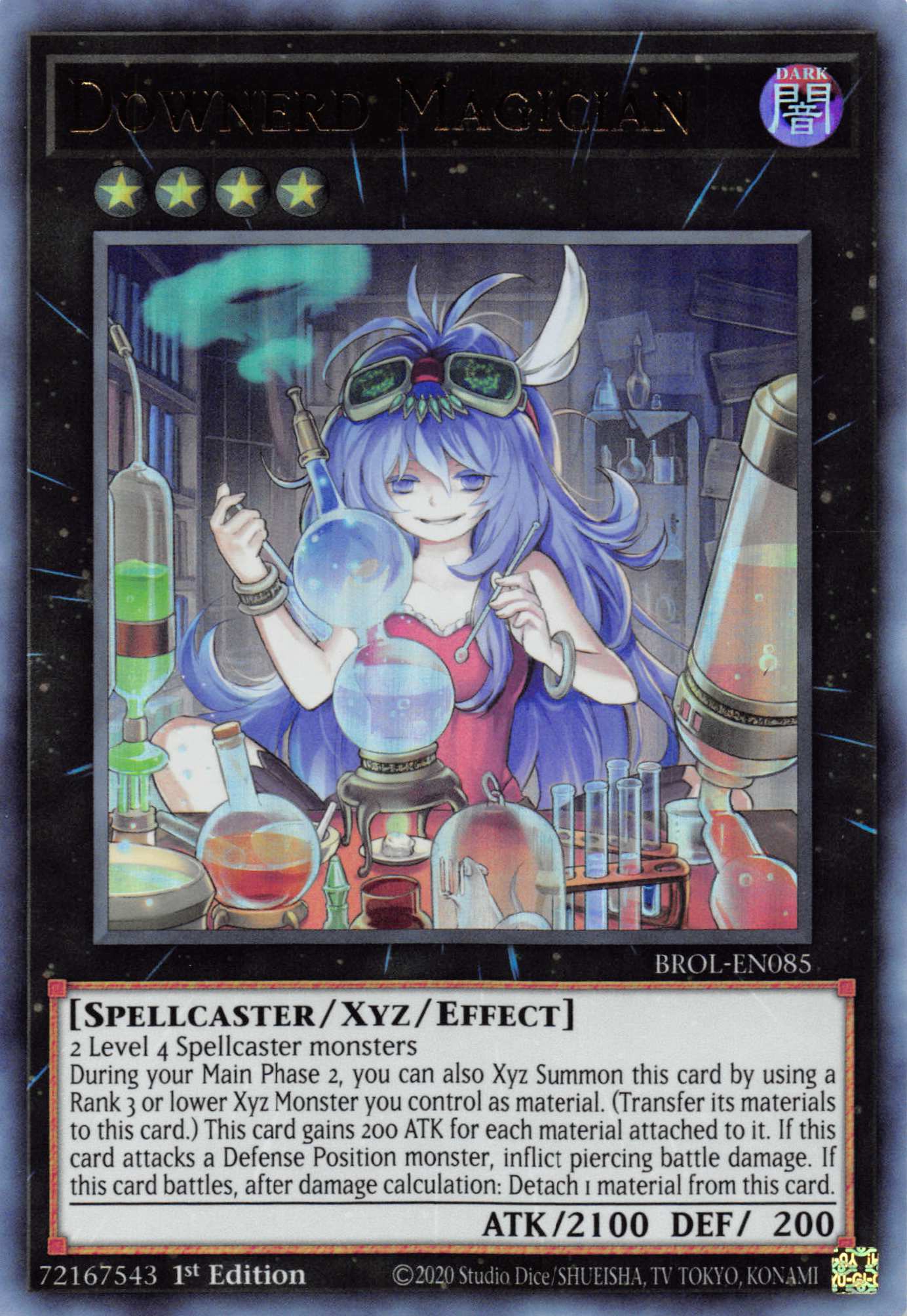 Downerd Magician [BROL-EN085] Ultra Rare | Galaxy Games LLC