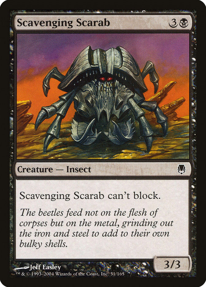 Scavenging Scarab [Darksteel] | Galaxy Games LLC