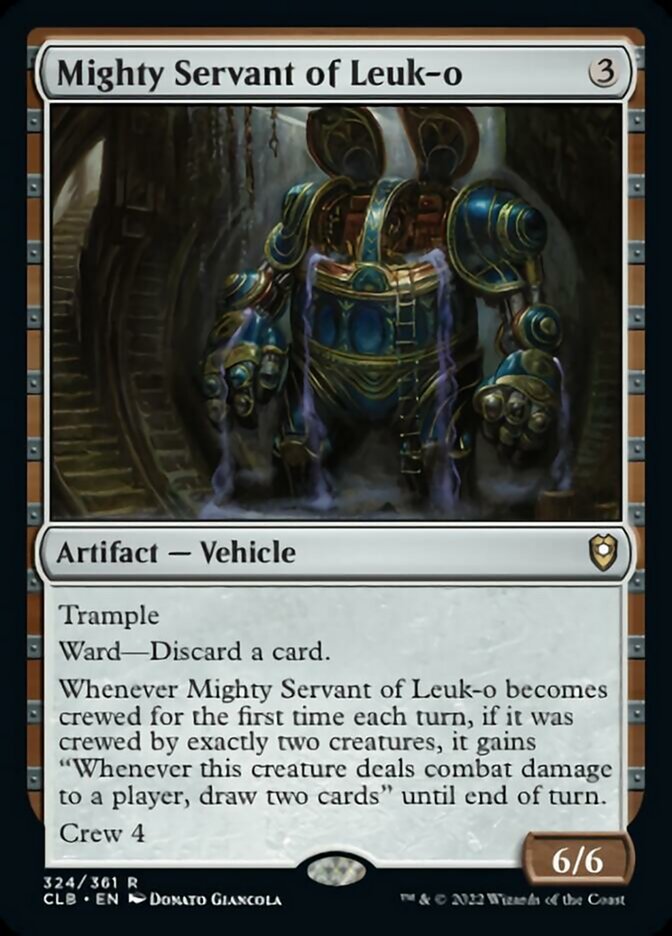 Mighty Servant of Leuk-o [Commander Legends: Battle for Baldur's Gate] | Galaxy Games LLC