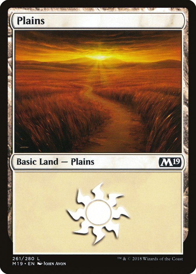 Plains (261) [Core Set 2019] | Galaxy Games LLC
