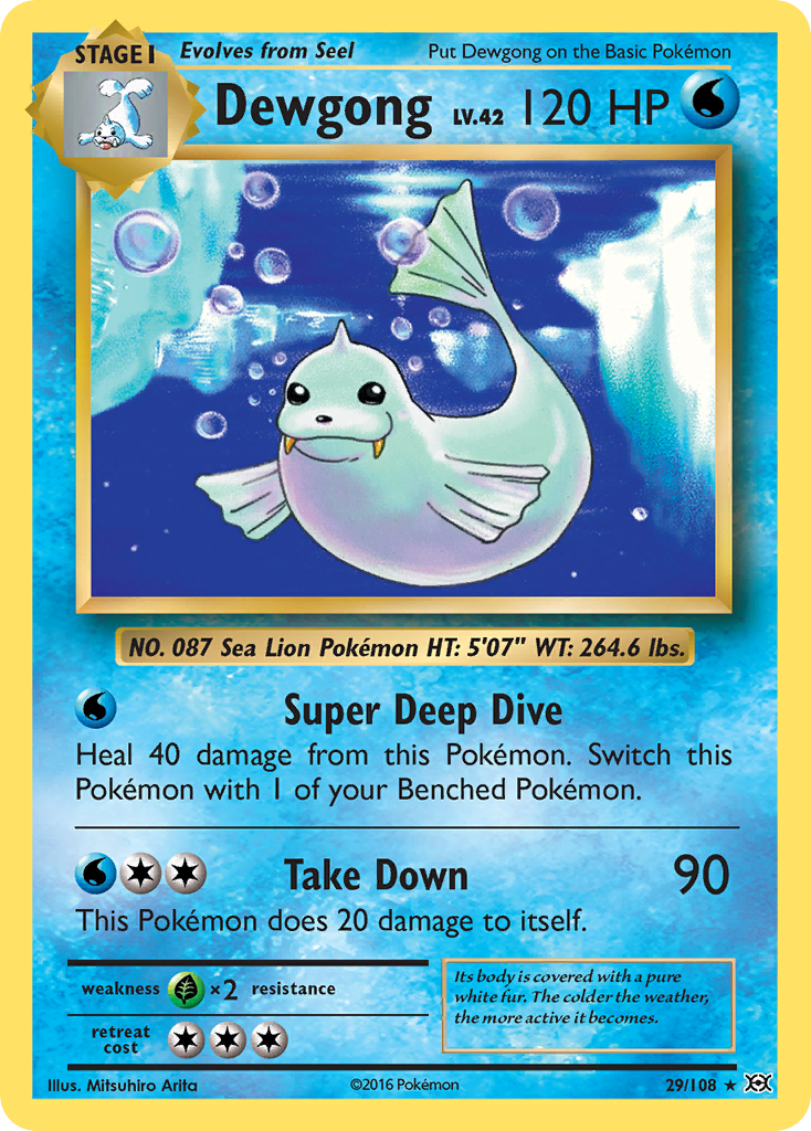 Dewgong (29/108) [XY: Evolutions] | Galaxy Games LLC