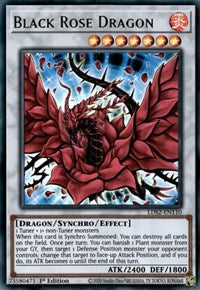 Black Rose Dragon [LDS2-EN110] Ultra Rare | Galaxy Games LLC