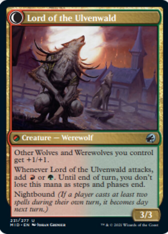 Kessig Naturalist // Lord of the Ulvenwald [Innistrad: Midnight Hunt] | Galaxy Games LLC