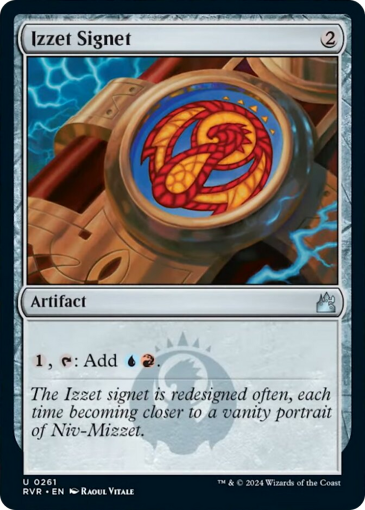 Izzet Signet [Ravnica Remastered] | Galaxy Games LLC