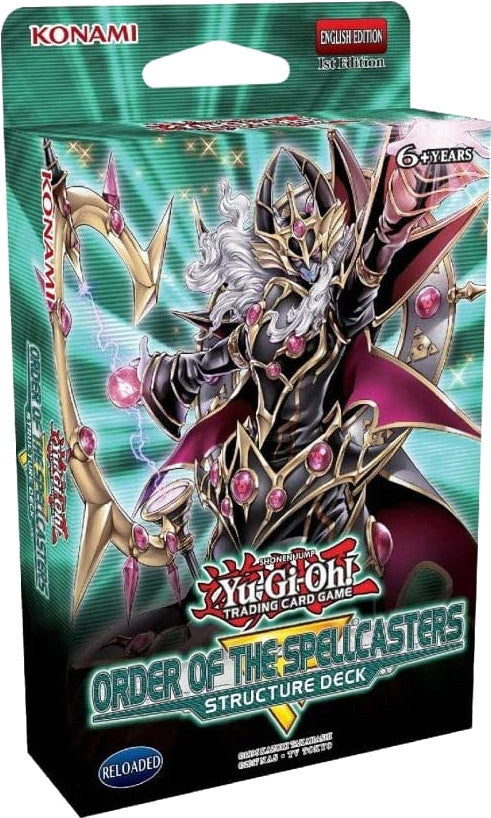 Order of the Spellcasters - Structure Deck (1st Edition) | Galaxy Games LLC