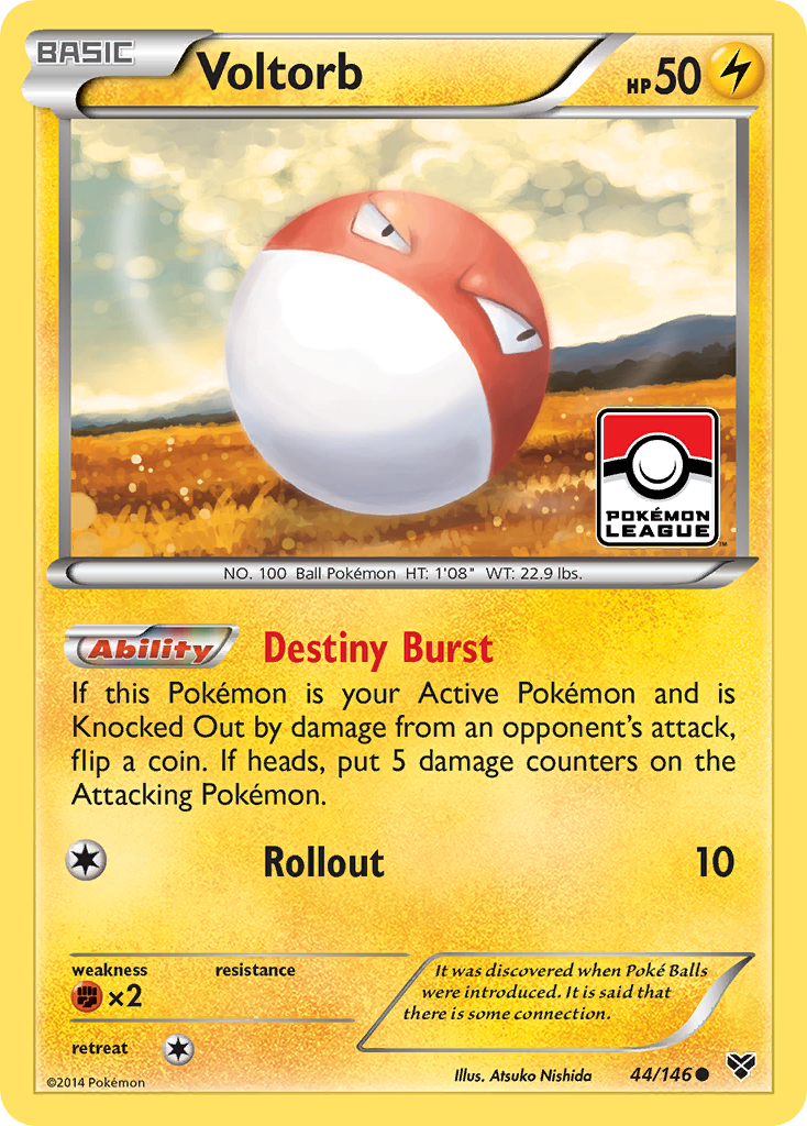 Voltorb (44/146) [XY: Base Set] | Galaxy Games LLC