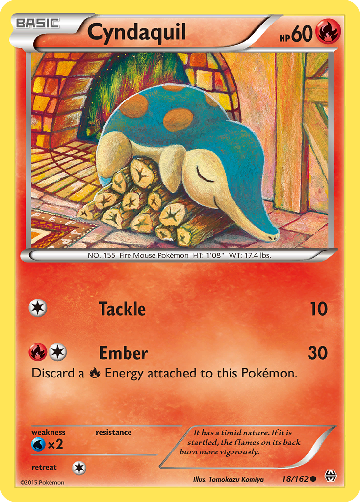 Cyndaquil (18/162) [XY: BREAKthrough] | Galaxy Games LLC