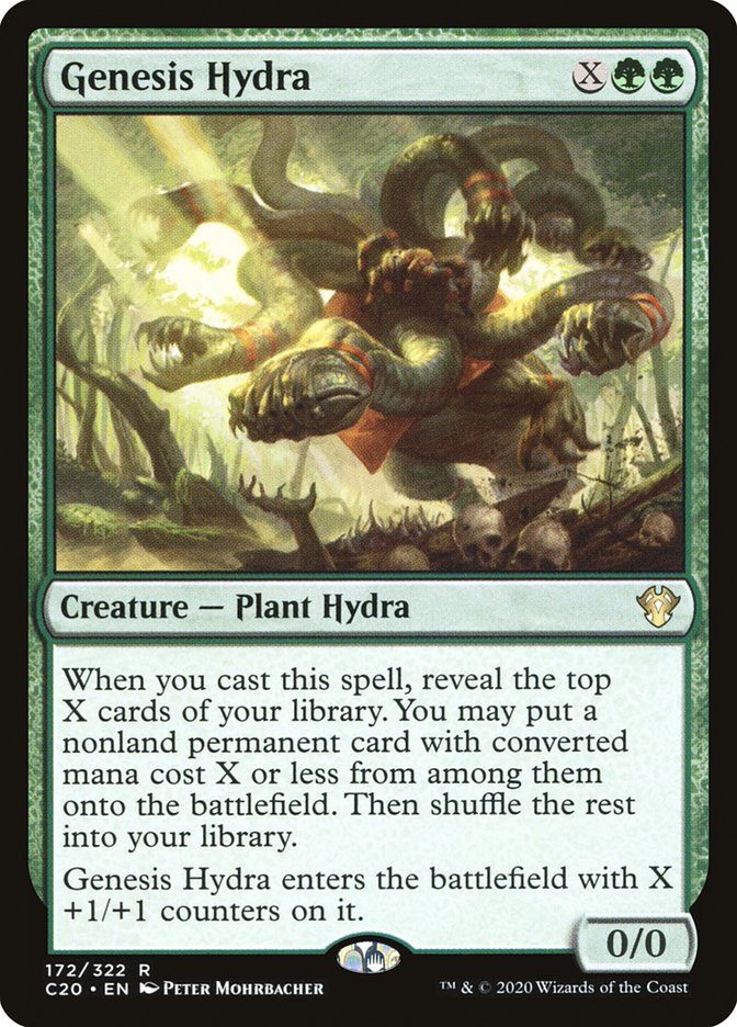 Genesis Hydra [Commander 2020] | Galaxy Games LLC