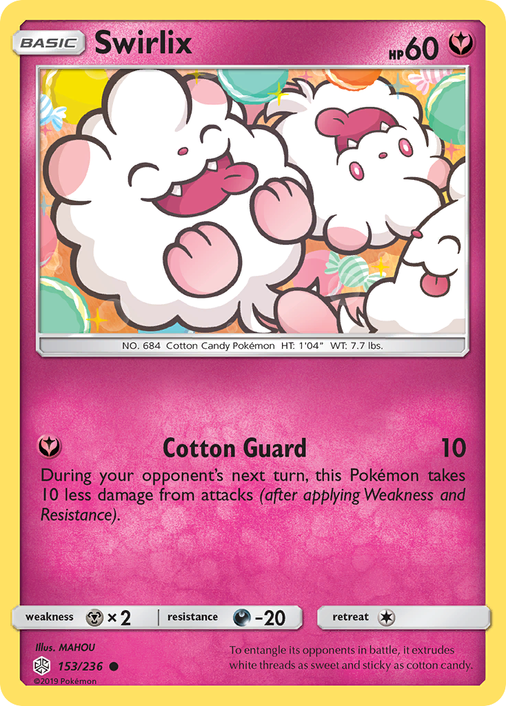 Swirlix (153/236) [Sun & Moon: Cosmic Eclipse] | Galaxy Games LLC