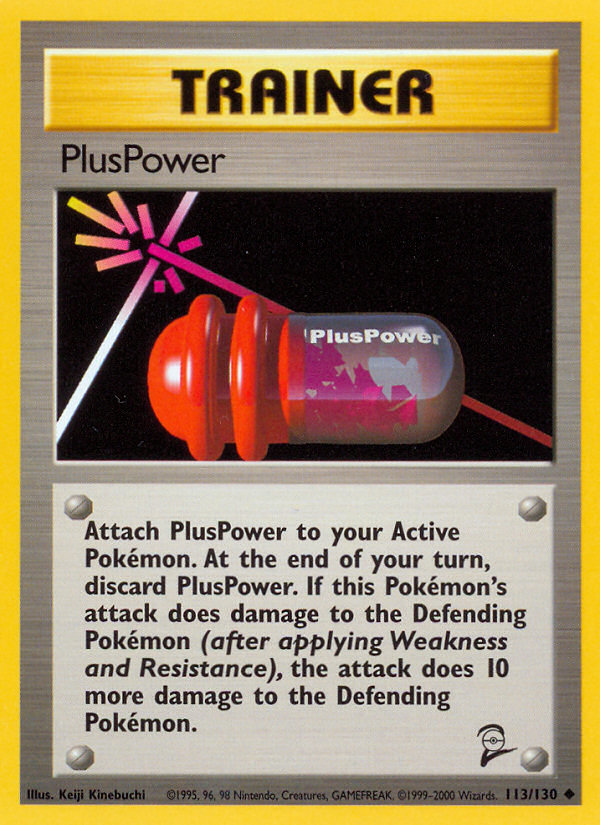 PlusPower (113/130) [Base Set 2] | Galaxy Games LLC
