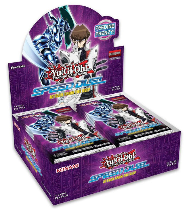 Speed Duel: Attack from the Deep - Booster Box (1st Edition) | Galaxy Games LLC