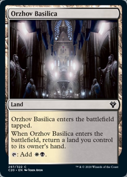 Orzhov Basilica [Commander 2020] | Galaxy Games LLC