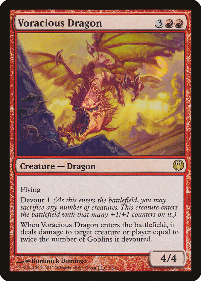 Voracious Dragon [Duel Decks: Knights vs. Dragons] | Galaxy Games LLC