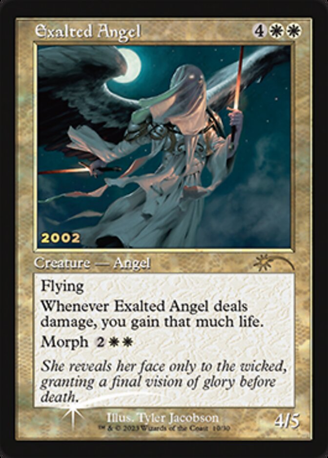 Exalted Angel [30th Anniversary Promos] | Galaxy Games LLC