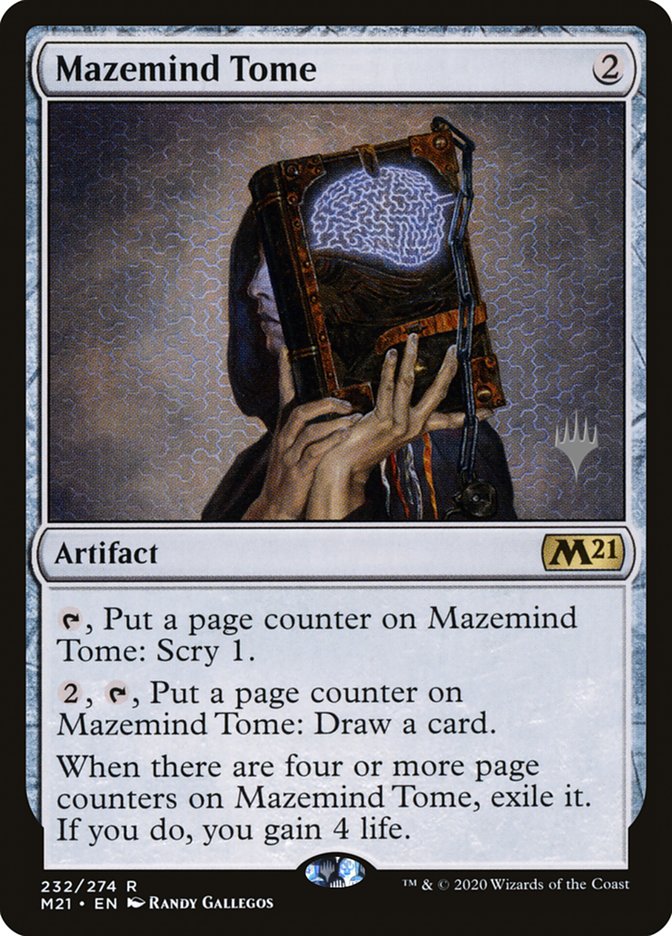 Mazemind Tome (Promo Pack) [Core Set 2021 Promos] | Galaxy Games LLC