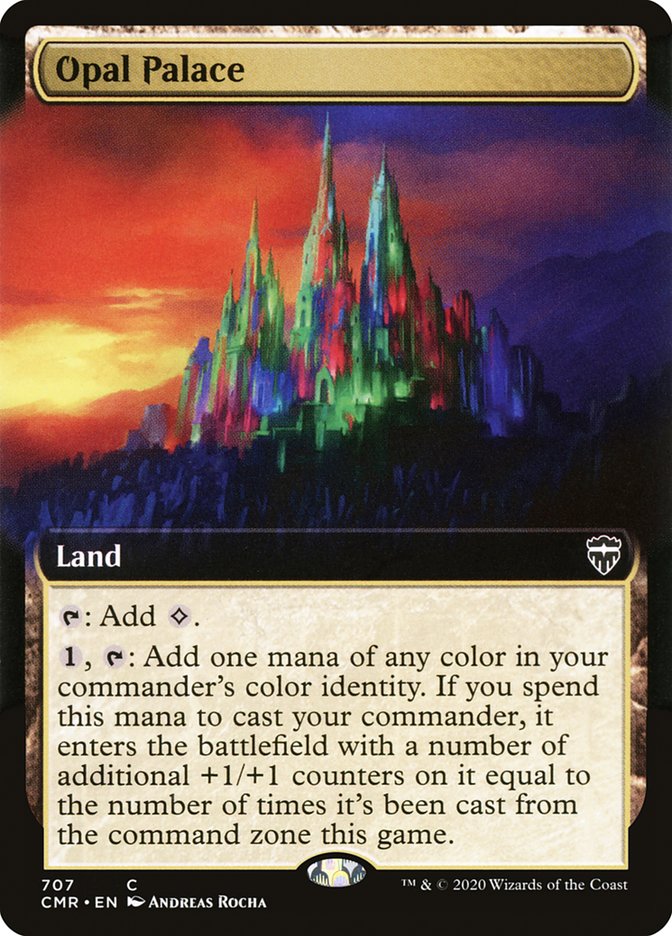 Opal Palace (Extended Art) [Commander Legends] | Galaxy Games LLC